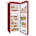 یخچال فریزر کلاسیک امرسان 16 فوت قرمز مدل Emersun TF16T329CLA Refrigerator - تصویر 2