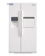 یخچال فریزر ساید بای ساید الکترواستیل سفید چرمی مدل Electrosteel ES51LW Refrigerator - تصویر 2