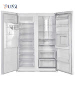 یخچال فریزر دوقلو هیمالیا سفید چرمی مدل دلتا پلاس - تصویر 3