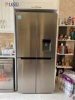 یخچال 4 درب ایکس ویژن ساید بای ساید تیتانیوم مدل TF540