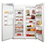 یخچال فریزر دوقلو هیمالیا سفید چرمی مدل دلتا پلاس - تصویر 8