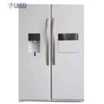 یخچال فریزر دوقلو هیمالیا سفید چرمی مدل پاناروما پلاس