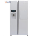 یخچال فریزر ساید بای ساید اسنوا 32 فوت سفید مدل Snowa SN8-2320GW