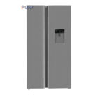 یخچال فریزر ساید بای ساید ایکس ویژن نقره ای مات مدل X.Vision TS665 AMD Refrigerator