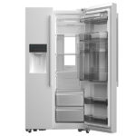 یخچال ساید بای ساید سفید براق دوو مدل 2915