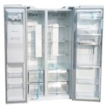 فضای داخلی یخچال فریزر ساید دوو مدل 2915