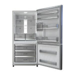 فضای داخلی یخچال فریزر استیل پایین دوو مدل D4BF-0028