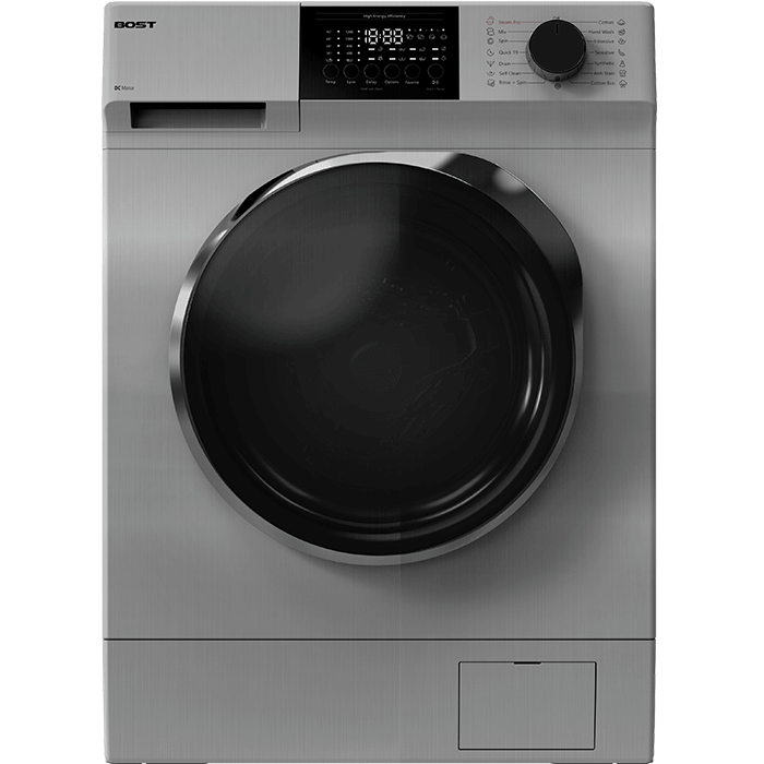 ماشین لباسشویی بست 8 کیلویی نقره ای مدل BWD-8227