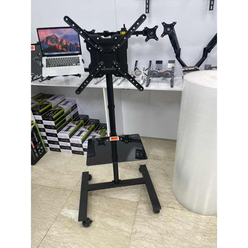 استند نمایشگاهی تلویزیون چرخ دار