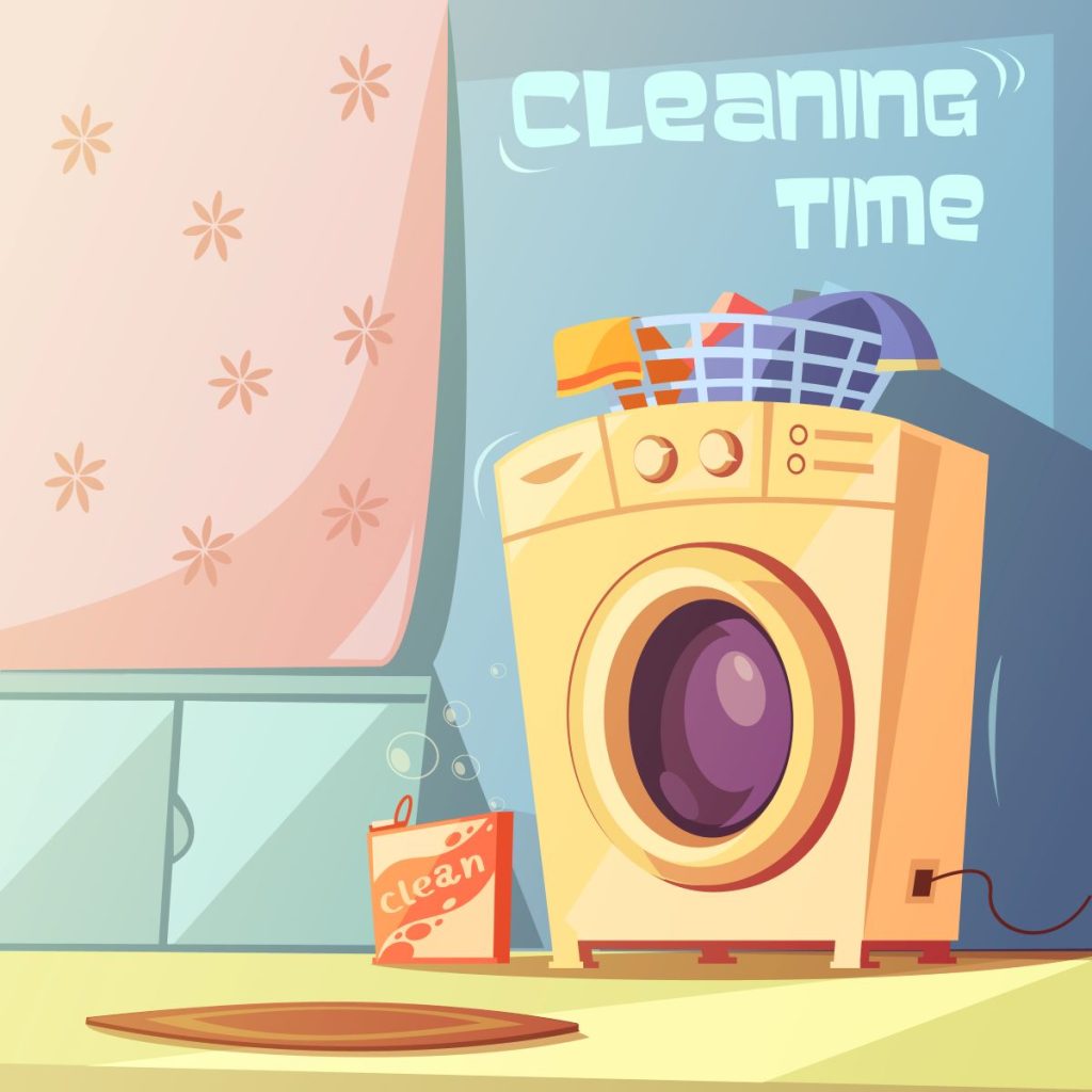 نظافت ماشین لباسشویی