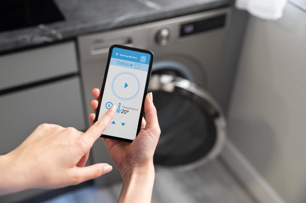 فناوری‌های هوشمند در ماشین لباسشویی