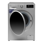 ماشین لباسشویی جی پلاس 8 کیلویی رنگ نقره ای مدل L807S-