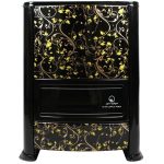 بخاری دودکش دار مروارید سوز طرح گرافیکی مدل 8000-min