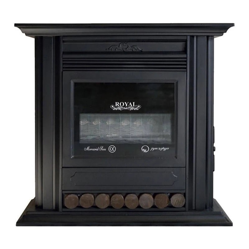 بخاری طرح شومینه مروارید سوز مدل رویال 28000