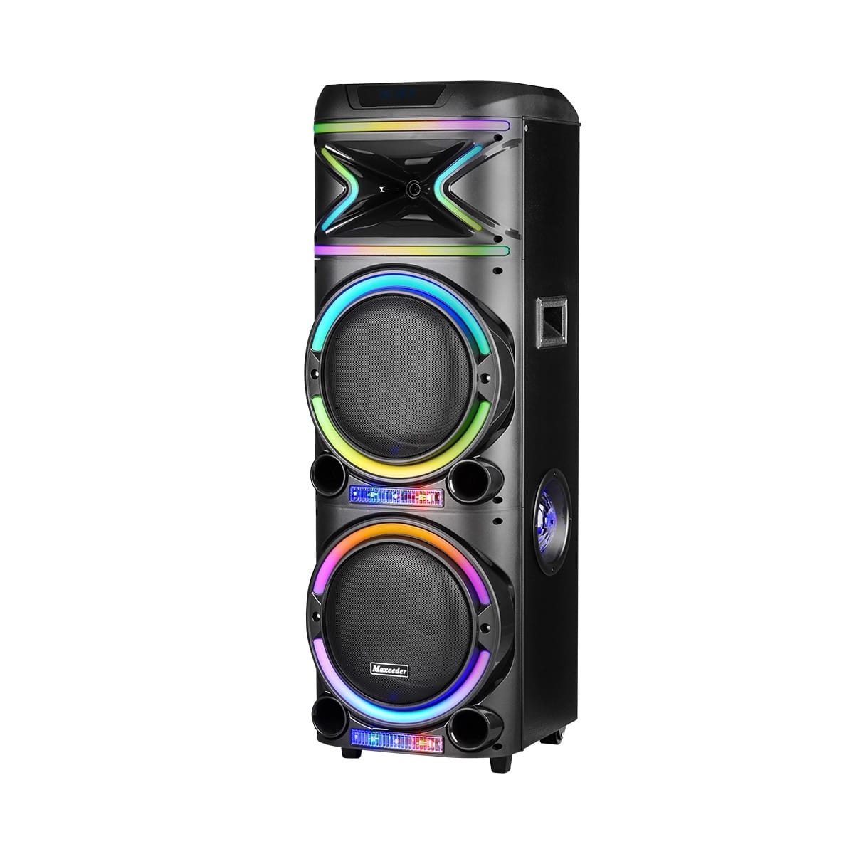 اسپیکر شارژی مکسیدر مدل CN12E04 چرخدار اسپیکر شارژی مکسیدر مدل CN12E04 چرخدار