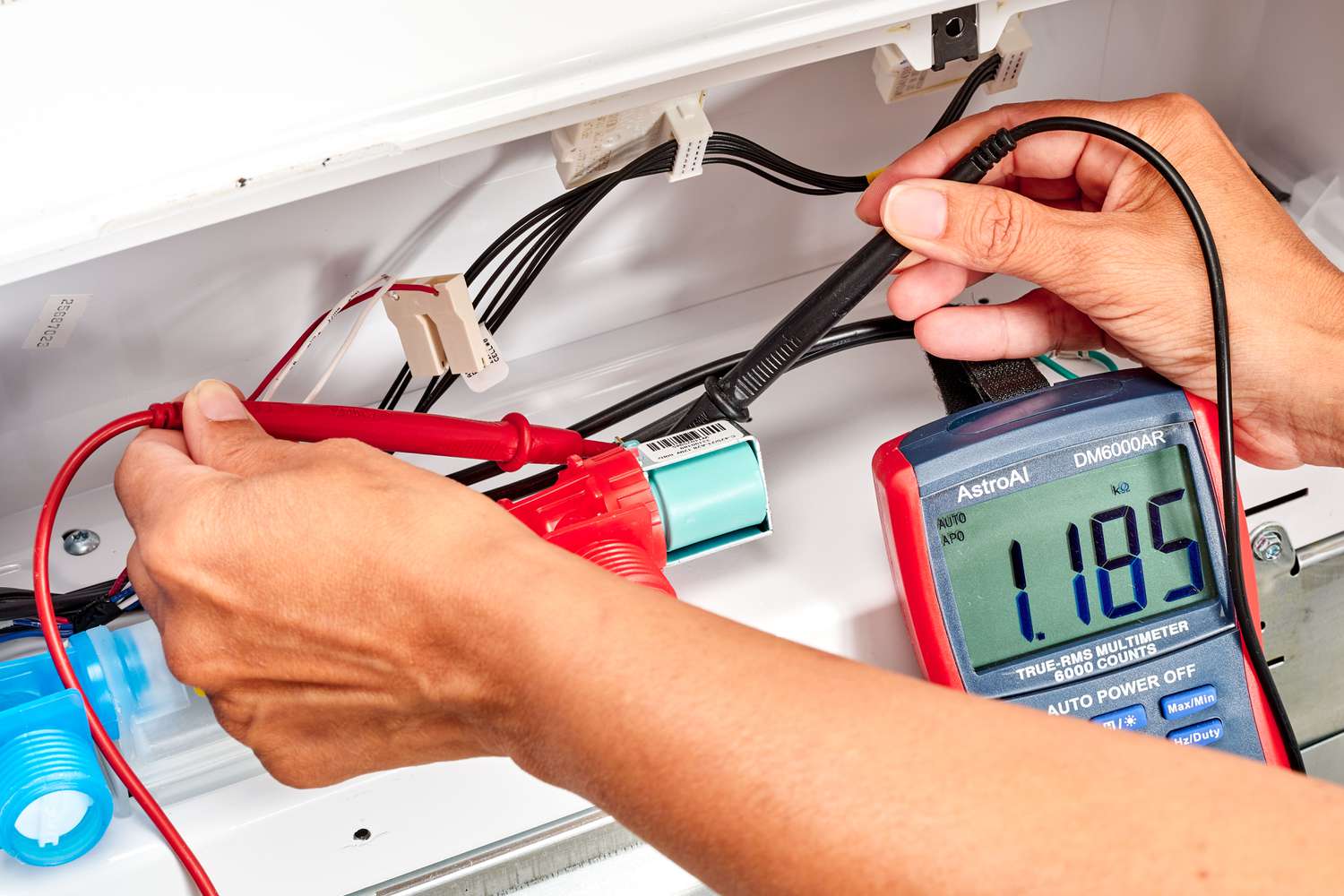 آسیب و خرابی در شیر برقی ماشین لباسشویی