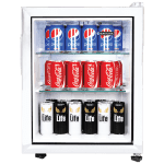 یخچال مینی بار ویترینی ایستکول سفید مدل TM-4164-HS